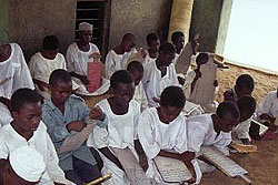 Sudanese school of children